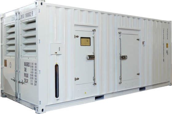 কেনা ভারী লোডের যন্ত্রপাতি জন্য 2000kVA 1600KW কনটেইনার টাইপ টেকসই ডিজেল ইঞ্জিন জেনারেটর online manufacture