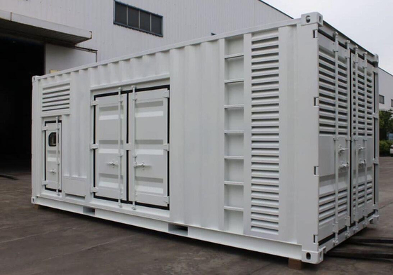 কেনা 1250kva কন্টেইনার ডিজেল জেনারেটর সাউন্ডপ্রুফ 1MW কন্টেইনারাইজড ডিজেল জেনারেটর সেট online manufacture