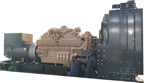 কেনা 2500kva কামিন্স ডিজেল জেনারেটর সেট কন্টেইনার সাইলেন্ট টাইপ ইউকে ইঞ্জিন online manufacture