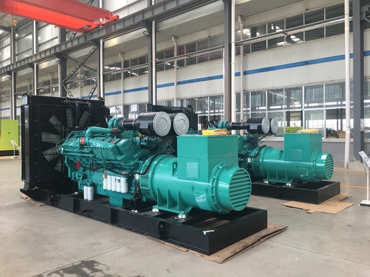 কেনা 110v-480v 1500KW ডিজেল জেনারেটর ইলেকট্রিক ওপেন ফ্রেম ডিজেল জেনারেটর online manufacture