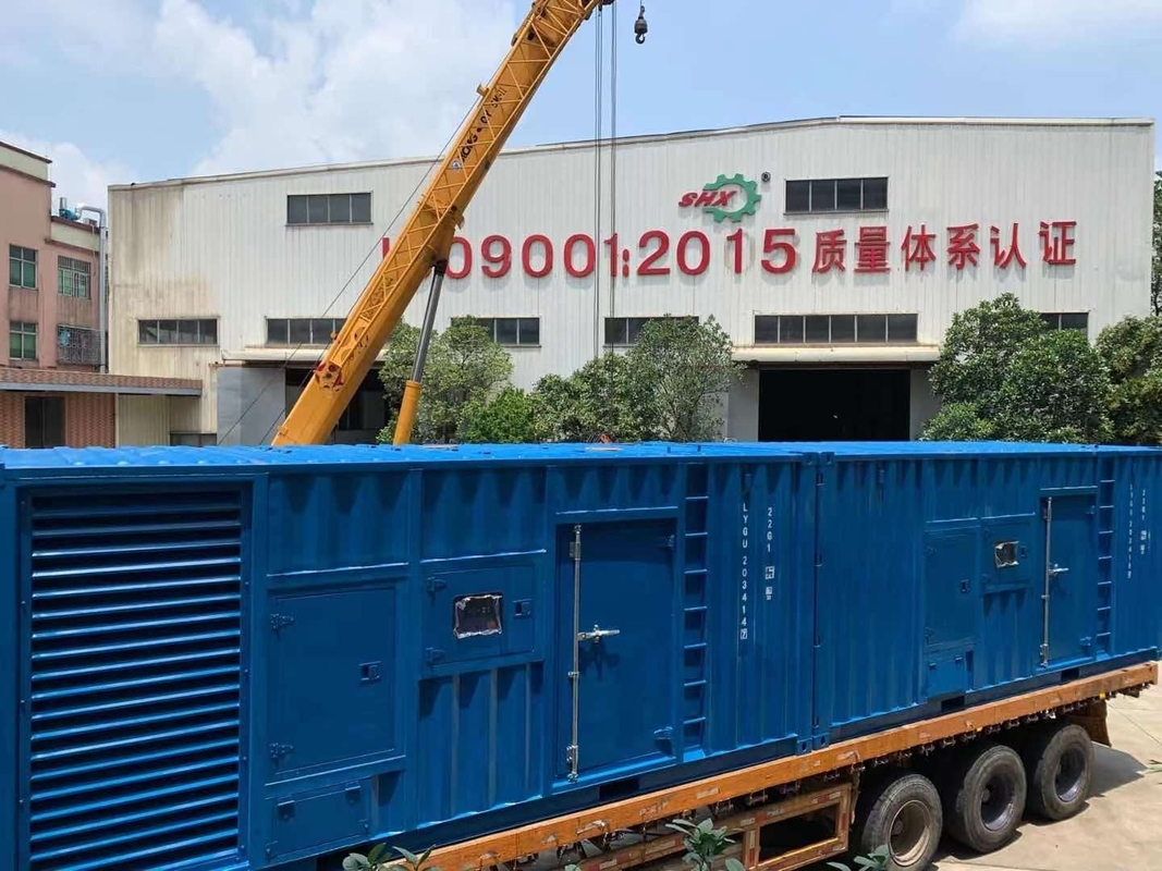 Containerized 2500kva 2000kw Diesel Generator With Cummins Engine