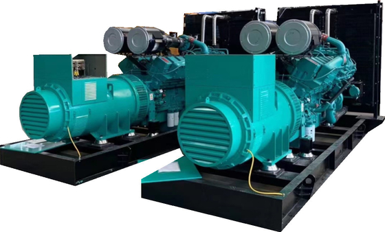 1000kw 50hz 1500kVA কামিন্স ডিজেল জেনারেটর সেট ওপেন টাইপ