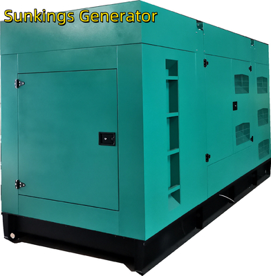 500kva কামিন্স ডিজেল জেনারেটর সেট থ্রি ফেজ সাউন্ড প্রুফ জেনারেটর