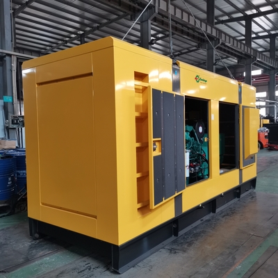 1800rpm কামিন্স ডিজেল জেনারেটর 500kva 3 ফেজ সাইলেন্ট ডিজেল জেনারেটর 400kw
