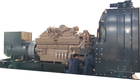 1500kva অরিজিনাল কামিন্স ডিজেল জেনারেটর সেট স্ট্যামফোর্ড অল্টারেন্টর