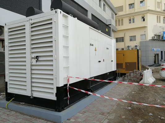 IP21 1200kva কামিন্স সাইলেন্ট ডিজেল জেনারেটর 1000 রানিং আওয়ার ওয়ারেন্টি