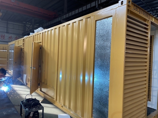 IP23 1800kw Cummins ডিজেল জেনারেটর সেট কন্টেইনার টাইপ Mecc Alte Alternator সহ