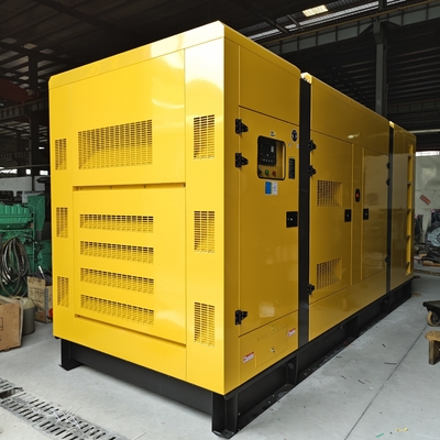 545kw কামিন্স ডিজেল জেনারেটর সেট 750kva এটিএস সহ সাউন্ডপ্রুফ স্ট্যান্ডবাই জেনারেটর