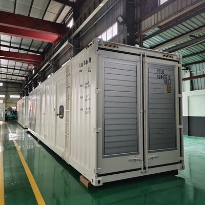 বড় 1000kva ডিজেল জেনারেটর সেট তিন ফেজ ব্রাশহীন 800KW জল শীতল
