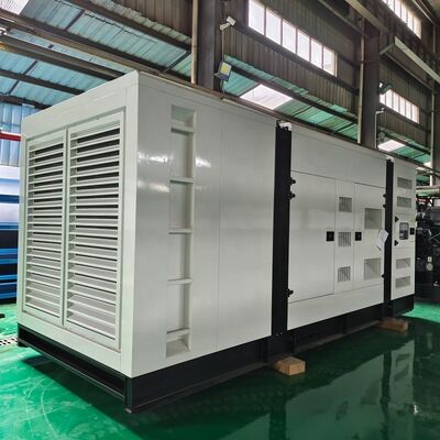 1250kva 1000kw সাইলেন্ট টাইপ ডিজেল জেনারেটর ইঞ্জিন থ্রি ফেজ অটো স্টার্ট এ টি এস অপশন এলসিডি ডিজিটাল ডিসপ্লে 50/60Hz