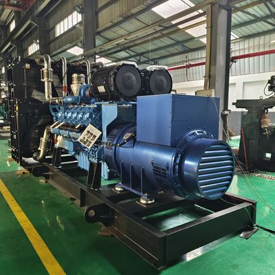 300kw 1mw Weichai প্রাকৃতিক গ্যাস জেনারেটর 500kw 1000kw প্রাকৃতিক গ্যাস জেনারেটর সেট 3 ফেজ শিল্প জেনারেটর সহ