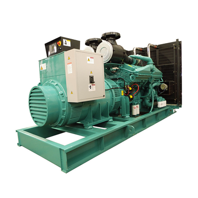 380V 220V 50hz কামিন্স 800 Kw জেনারেটর ওপেন টাইপ 3 ফেজ স্ট্যান্ডবাই জেনারেটর